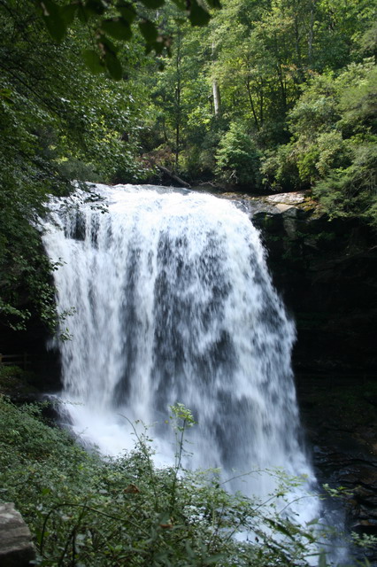 Dry Falls in Highlands, North Carolina