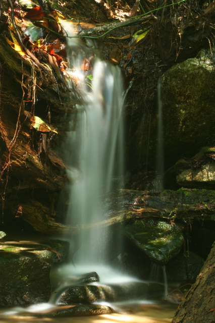 Small Falls in Highlands, North Carolina