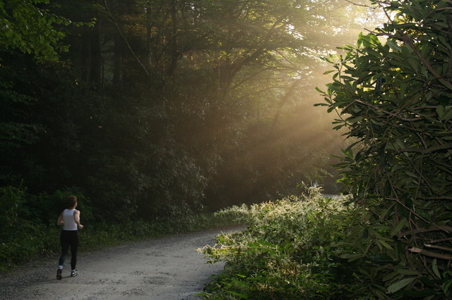 VA Jogging in Highlands, North Carolina