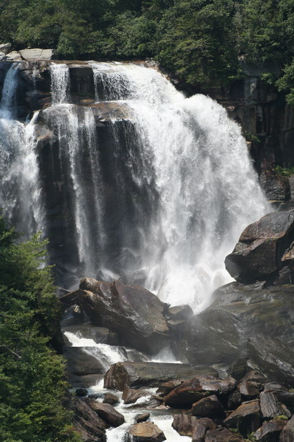 Whitewater Falls in Highlands, North Carolina