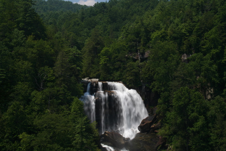 Whitewater Falls in Highlands, North Carolina