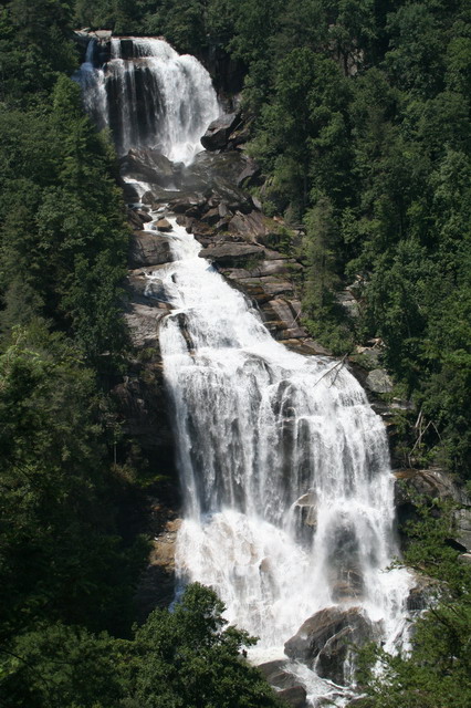 Entire Falls in Highlands, North Carolina
