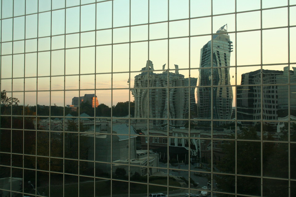 Building Sunset in Atlanta, Georgia