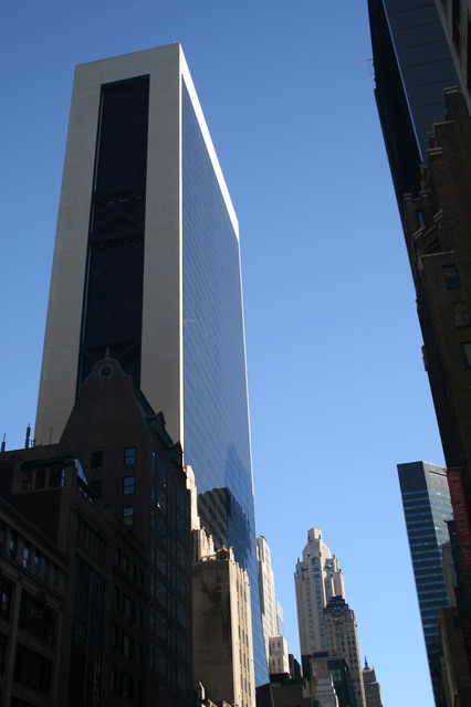 Building on 57th in New York, New York