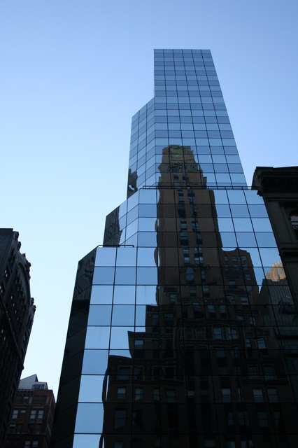 Building and Reflection in New York, New York