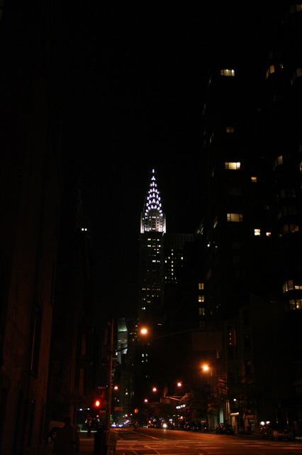 Chrysler Building from a Distance in New York, New York