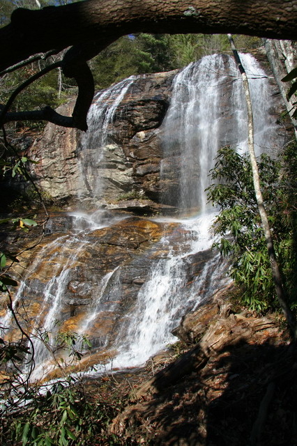 Glenn Falls in Highlands, North Carolina