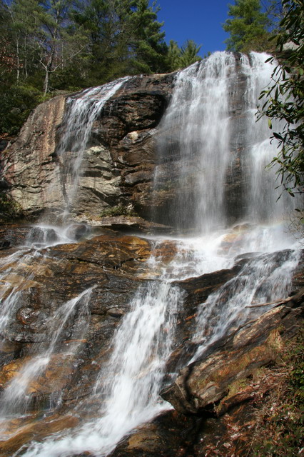Glenn Falls in Highlands, North Carolina