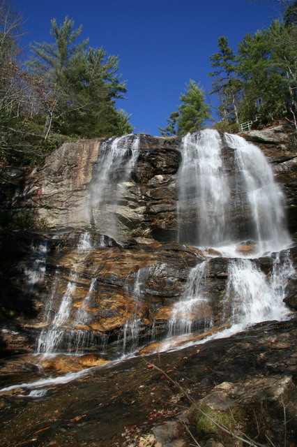 Water and Blue Sky in Highlands, North Carolina
