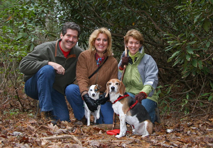 In the Woods in Highlands, North Carolina