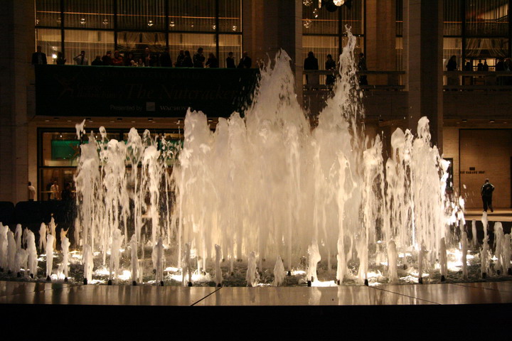 Lincoln Center Fountain in New York, New York