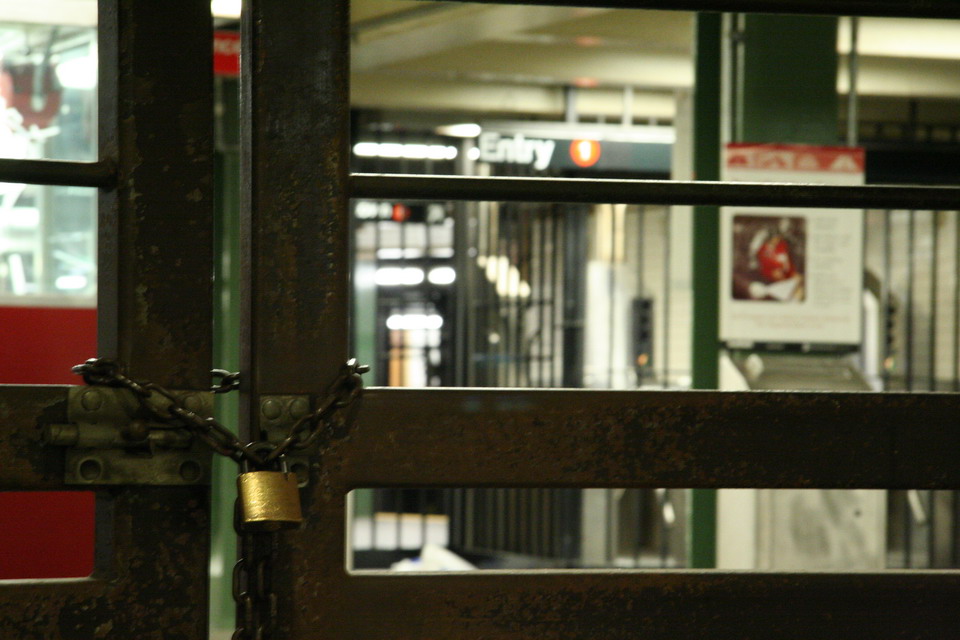 Subway Strike in New York, New York