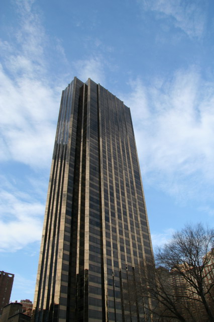 The Trump Building at Central Park in New York, New York