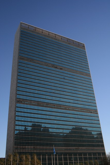 UN Building in New York, New York