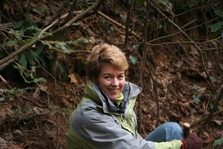 Virginia Ann in the Woods in Highlands, North Carolina