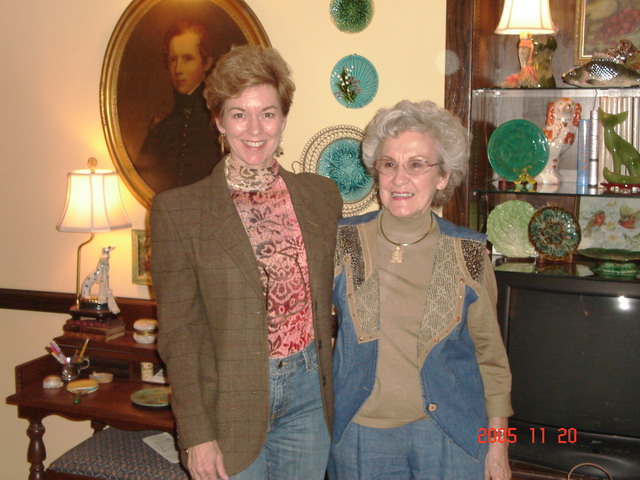 Virginia Ann and Virginia Daniel in Hawkinsville, Georgia