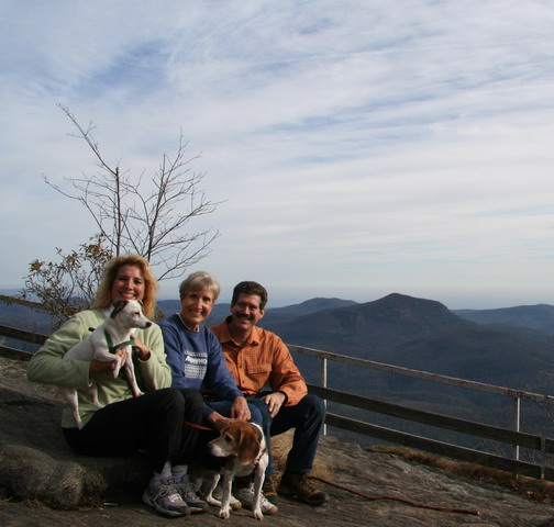 Family Hiking in Highlands, North Carolina
