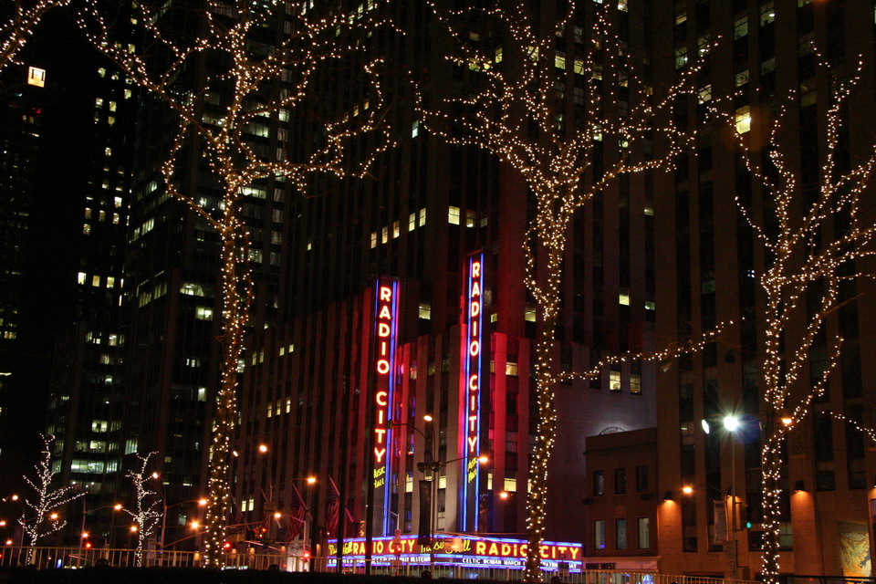 Radio City at Christmas in New York, New York