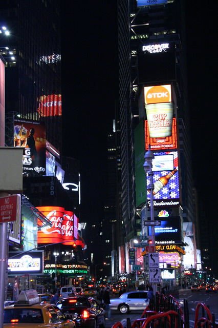 Times Square in New York, New York
