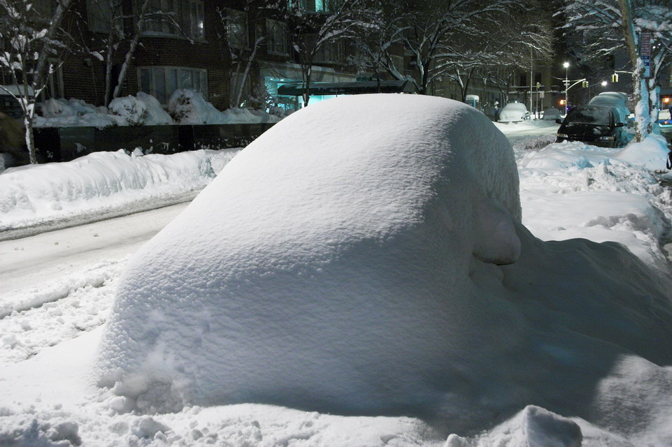 Car Snowball in New York, New York