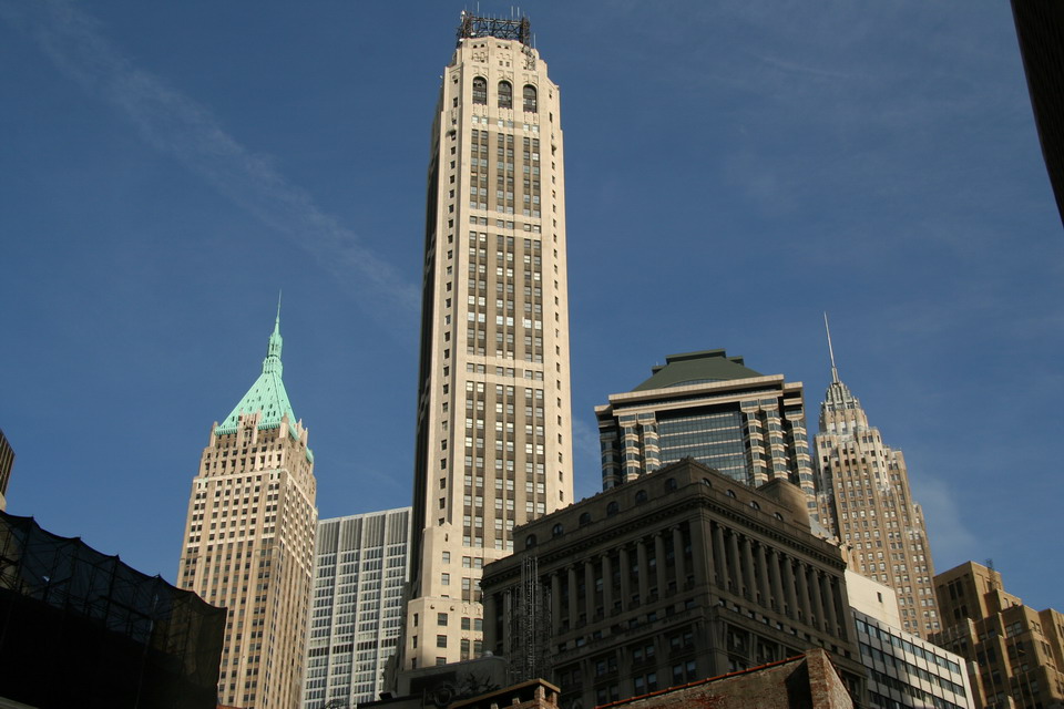 The Financial Area of New York in New York, New York
