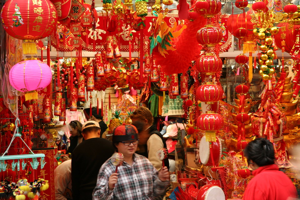 Chinatown Fireworks in New York, New York