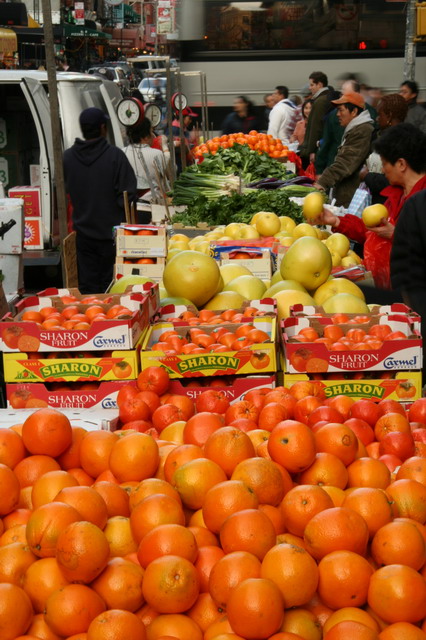Chinatown Market in New York, New York