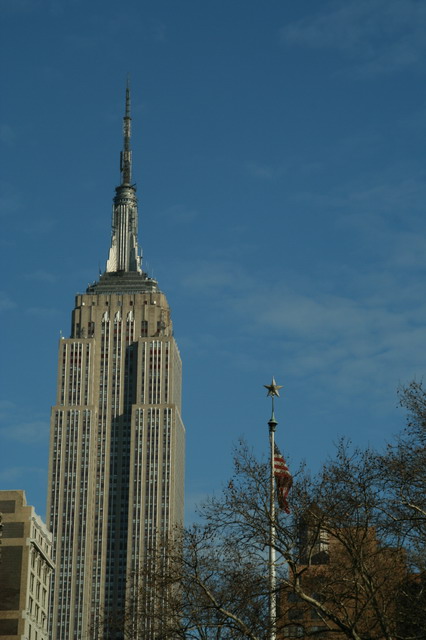 Empire State Building in New York, New York