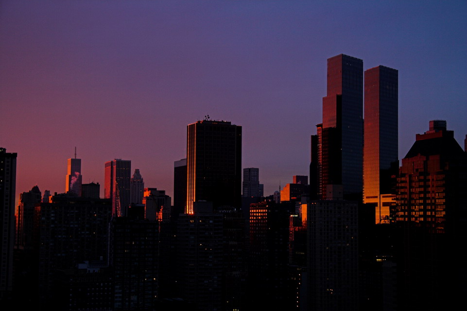 New York Sunrise in New York, New York