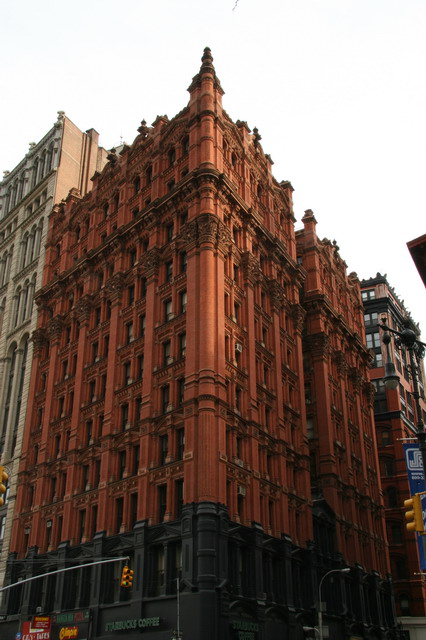 Red Building in New York, New York
