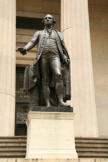 George Washington in New York, New York