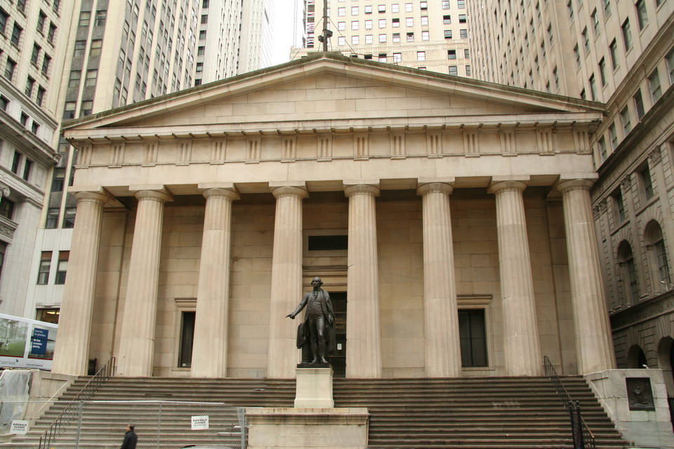 Federal Hall in New York, New York