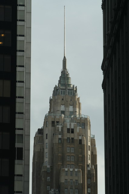 Downtown Building in New York, New York