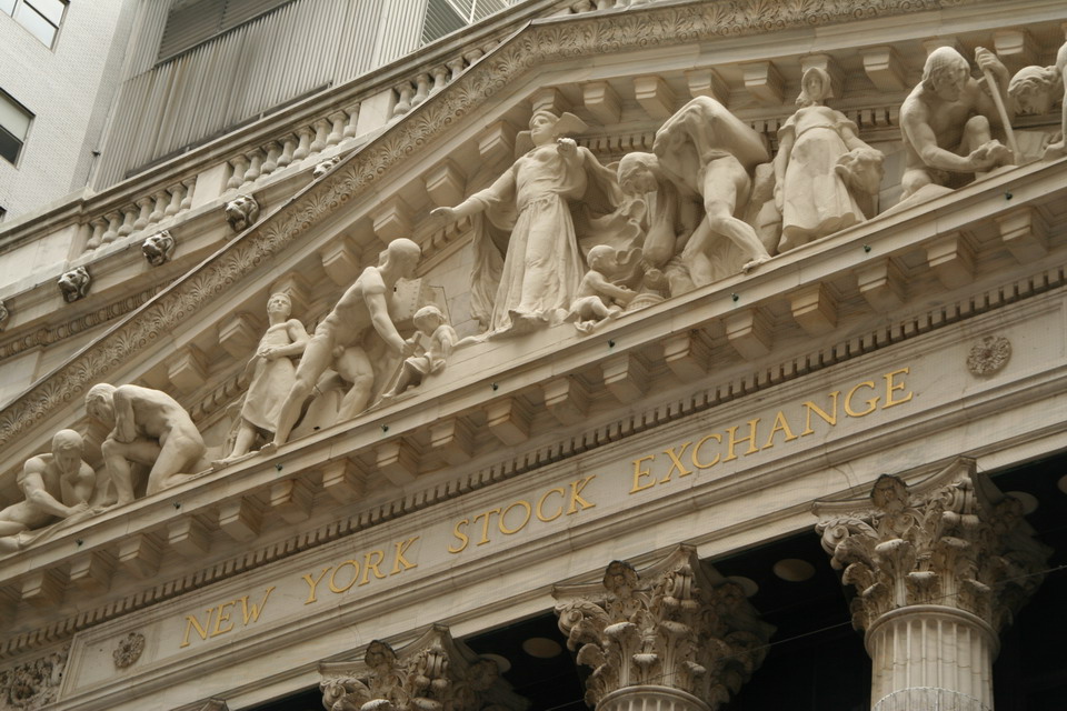 New York Stock Exchange in New York, New York