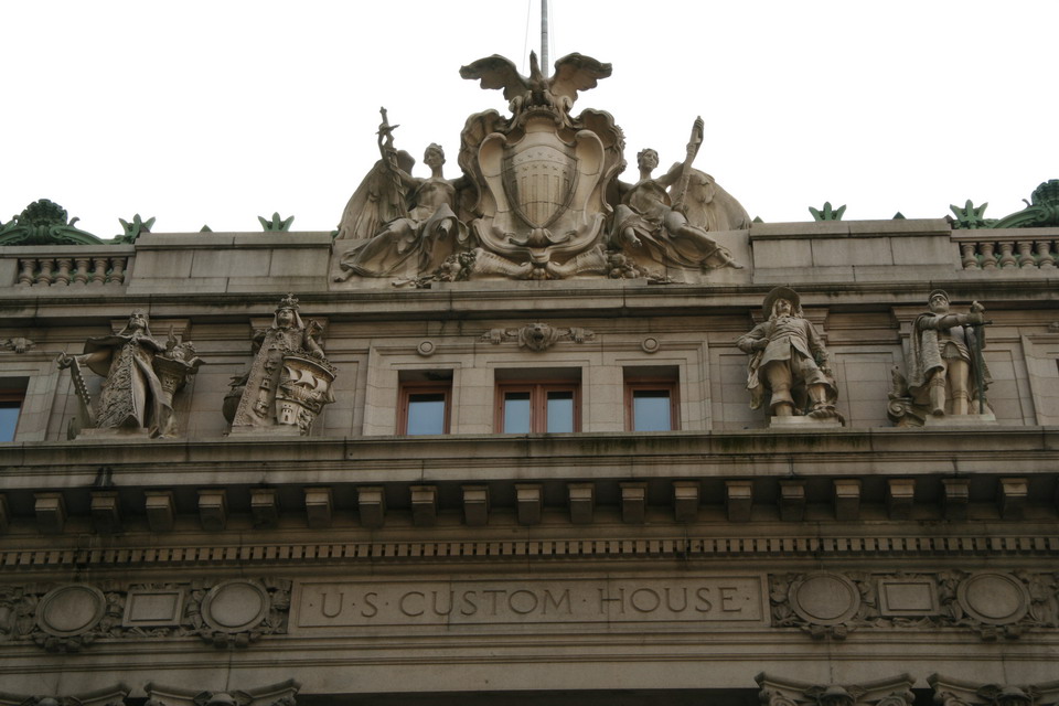US Customs House in New York, New York