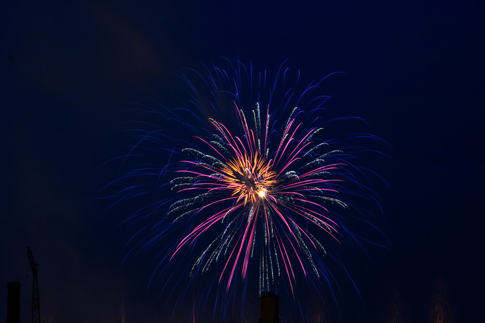 Fireworks in Columbus, Georgia