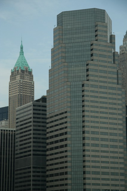 Wall Street in New York, New York