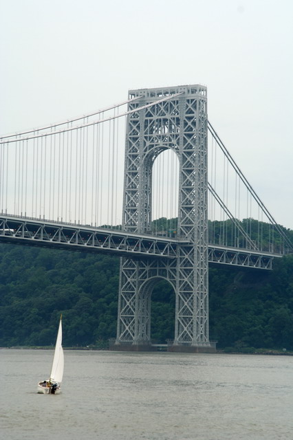 GW Bridge New Jersey Side in New York, New York