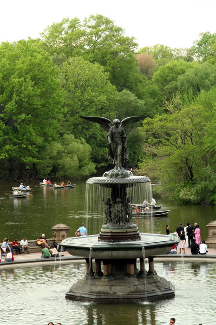 Central Park Statue in New York, New York