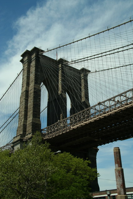 Brooklyn Bridge in New York, New York