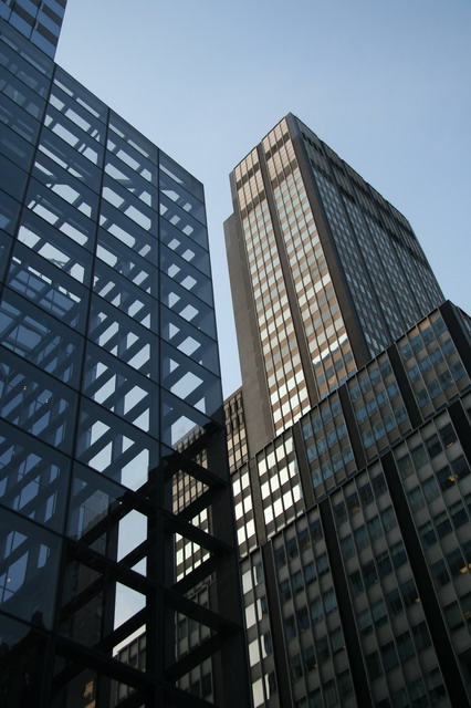 See Through Building in New York, New York