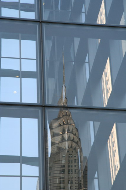 Chrysler Reflection in New York, New York