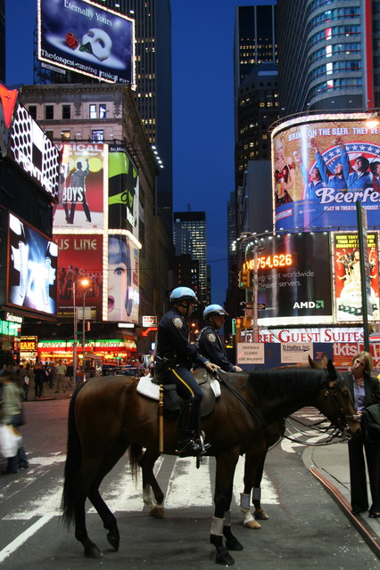 Mounted Police in New York, New York