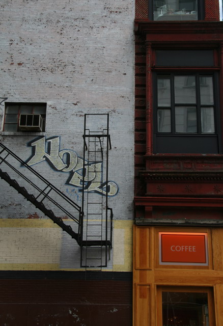 Building Side in New York, New York