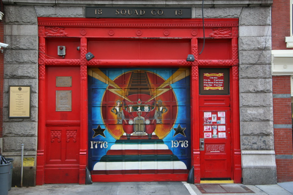 Fire House Nr 18 in New York, New York
