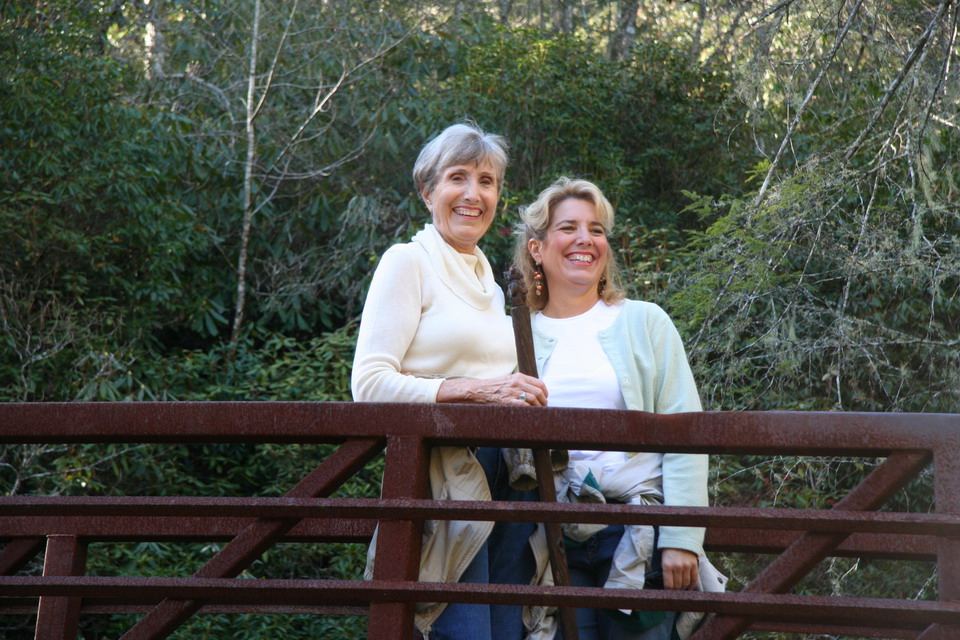 On a Bridge in Highlands, North Carolina