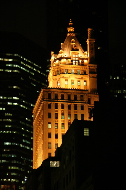 Gold Building in New York, New York