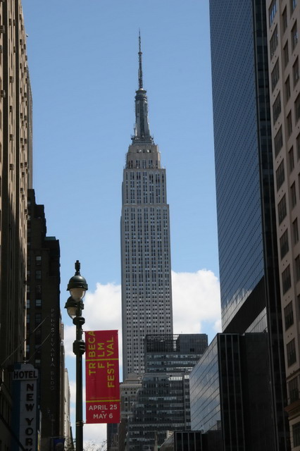 Empire in May in New York, New York