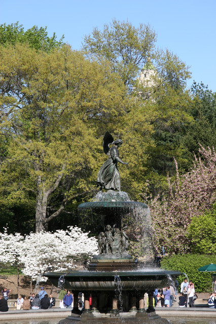 Park Fountain in New York, New York