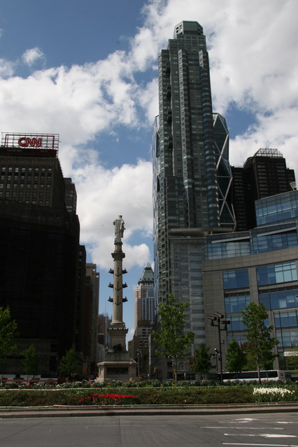 Columbus Circle in New York, New York